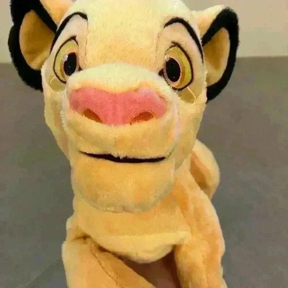 Large Disney Store Lion King Simba Plush Stuffed Animal Excellent Condition - Picture 8 of 9